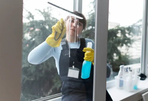 Nettoyage de vitres intérieures et extérieures à Hauts de Bienne